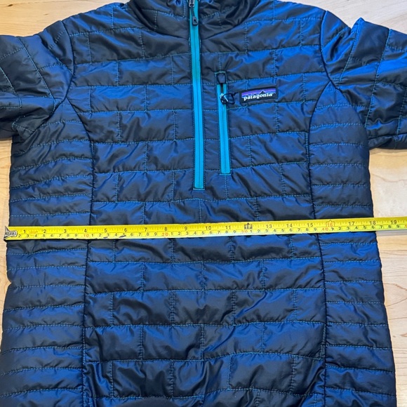 Patagonia Nano Puff Pullover Jacket Women’s Small – Navy/Teal – Excellent Cond - Picture 8 of 11